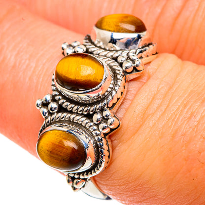 Tiger Eye Rings handcrafted by Ana Silver Co - RING83946