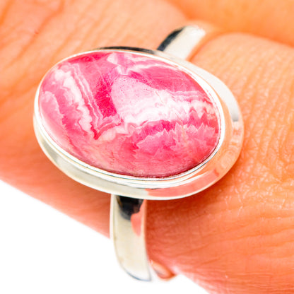 Rhodochrosite Rings handcrafted by Ana Silver Co - RING83952