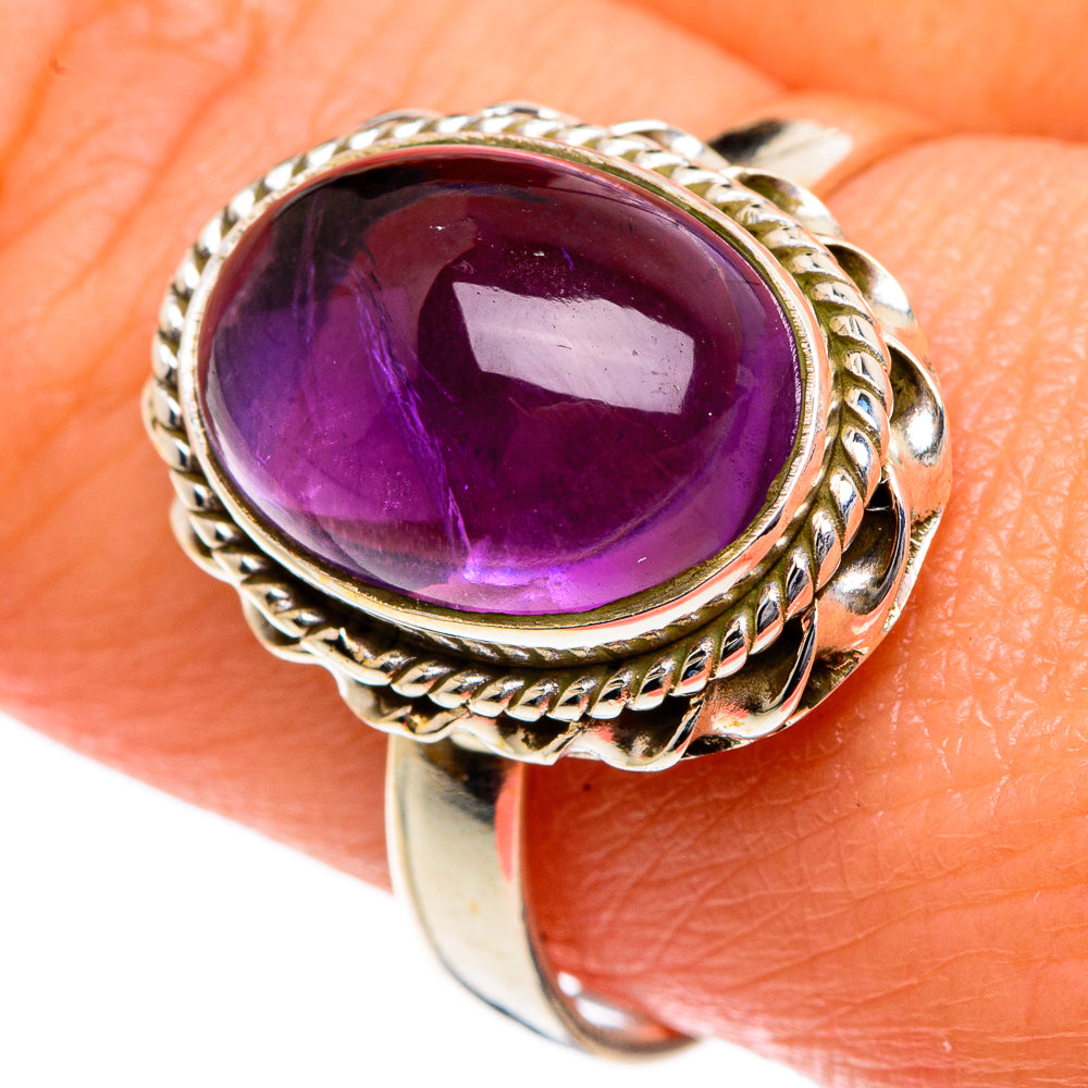Amethyst Rings handcrafted by Ana Silver Co - RING83957