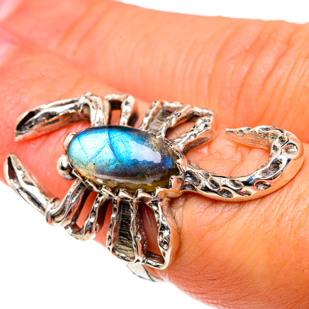 Labradorite Rings handcrafted by Ana Silver Co - RING83974