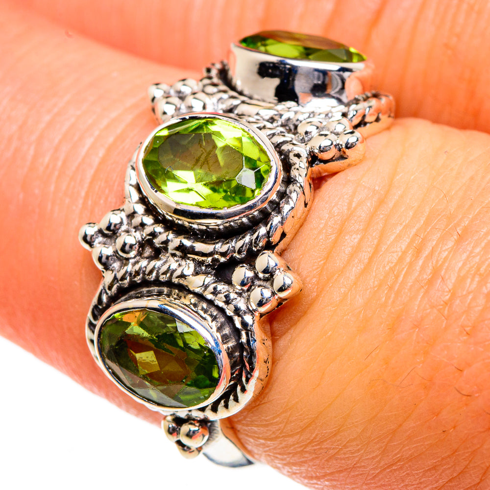 Peridot Rings handcrafted by Ana Silver Co - RING83978