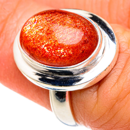 Sunstone Rings handcrafted by Ana Silver Co - RING83987