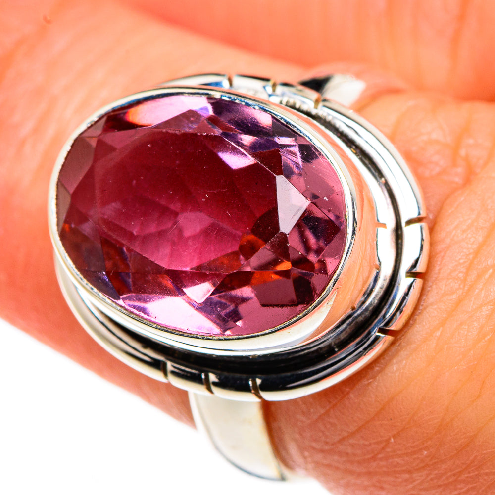 Color Change Alexandrite (lab.) Rings handcrafted by Ana Silver Co - RING83995
