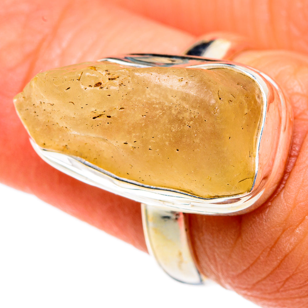 Libyan Glass Rings handcrafted by Ana Silver Co - RING84028