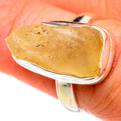 Libyan Glass Rings handcrafted by Ana Silver Co - RING84028