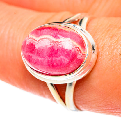 Rhodochrosite Rings handcrafted by Ana Silver Co - RING84030