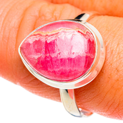 Rhodochrosite Rings handcrafted by Ana Silver Co - RING84034