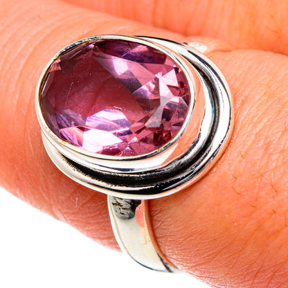Color Change Alexandrite (lab.) Rings handcrafted by Ana Silver Co - RING84035
