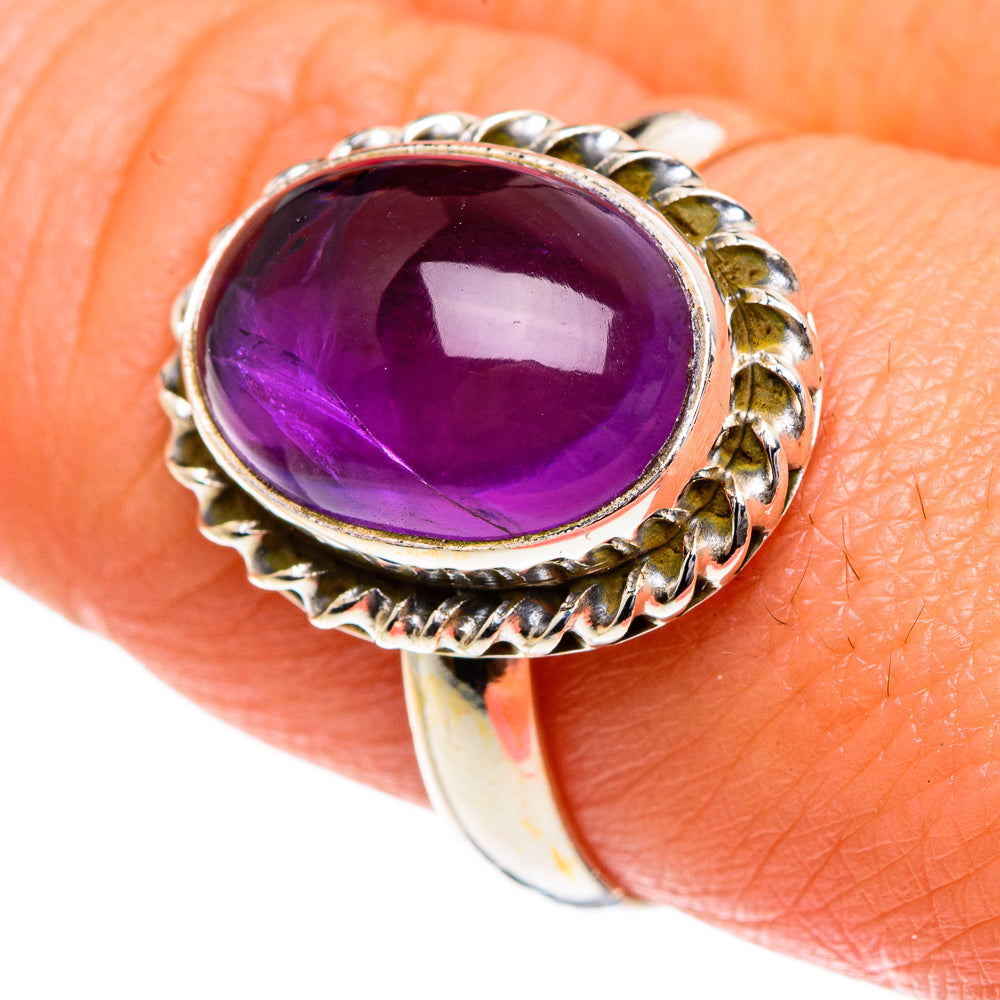 Amethyst Rings handcrafted by Ana Silver Co - RING84036