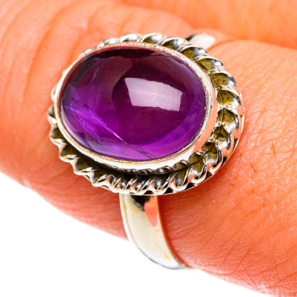 Amethyst Rings handcrafted by Ana Silver Co - RING84036