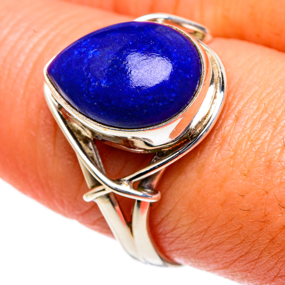 Lapis Lazuli Rings handcrafted by Ana Silver Co - RING84053