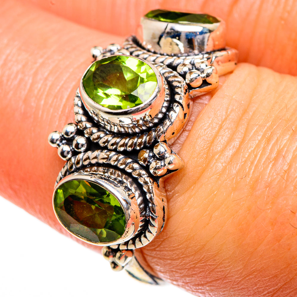 Peridot Rings handcrafted by Ana Silver Co - RING84055