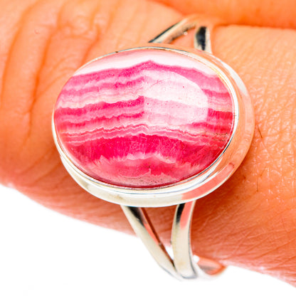Rhodochrosite Rings handcrafted by Ana Silver Co - RING84070