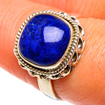 Lapis Lazuli Rings handcrafted by Ana Silver Co - RING84090