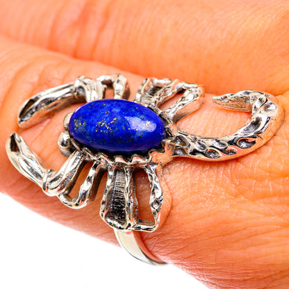 Lapis Lazuli Rings handcrafted by Ana Silver Co - RING84092