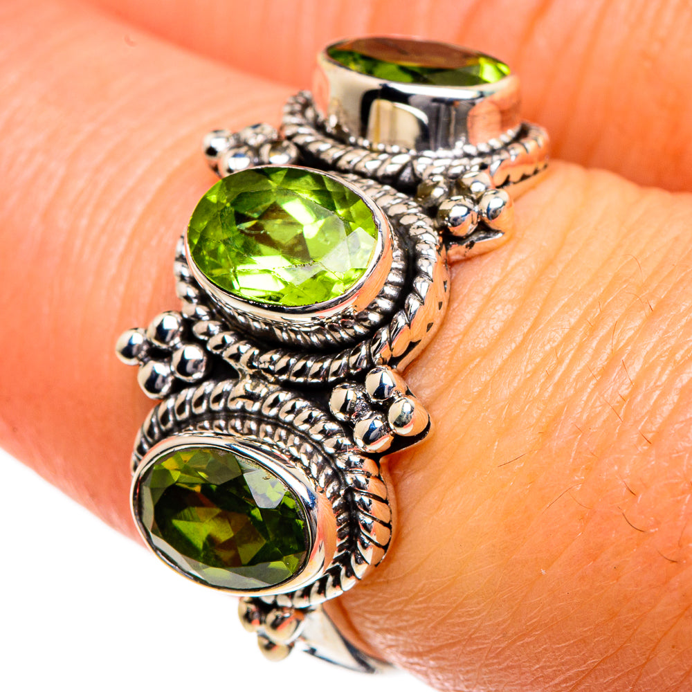 Peridot Rings handcrafted by Ana Silver Co - RING84096