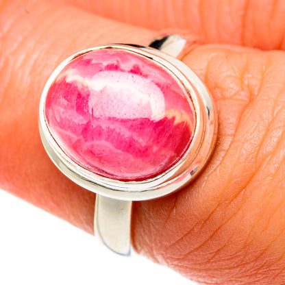 Rhodochrosite Rings handcrafted by Ana Silver Co - RING84110