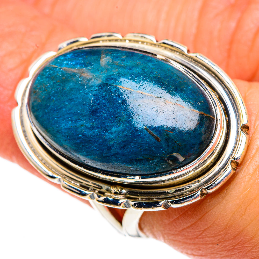 Chrysocolla Rings handcrafted by Ana Silver Co - RING84132