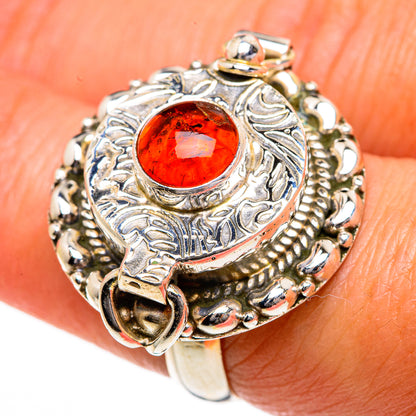 Baltic Amber Rings handcrafted by Ana Silver Co - RING84141