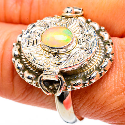 Ethiopian Opal Rings handcrafted by Ana Silver Co - RING84145