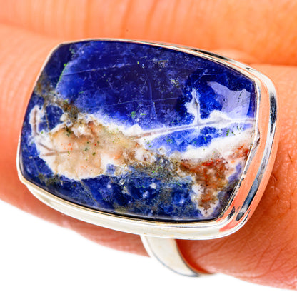 Sodalite Rings handcrafted by Ana Silver Co - RING84152
