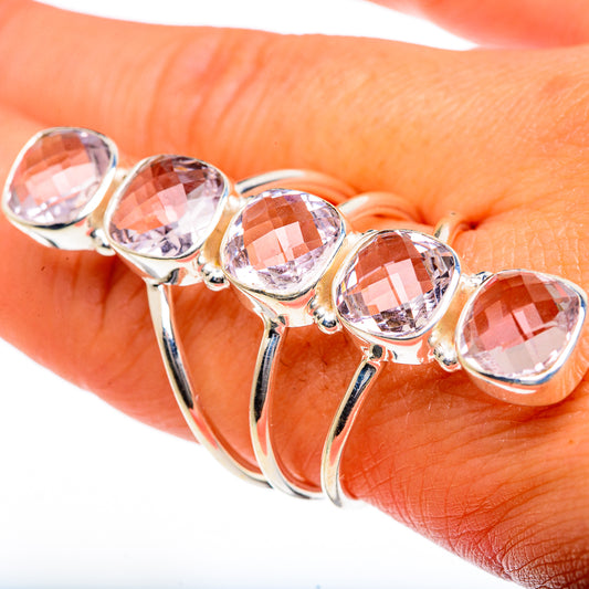 Kunzite Rings handcrafted by Ana Silver Co - RING84163