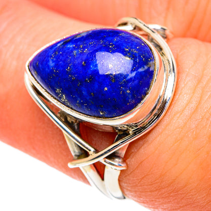 Lapis Lazuli Rings handcrafted by Ana Silver Co - RING84181