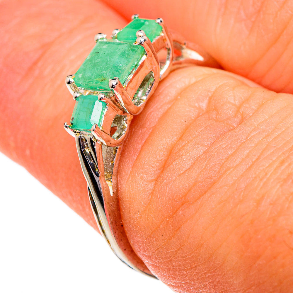 Emerald Rings handcrafted by Ana Silver Co - RING84187