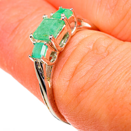Emerald Rings handcrafted by Ana Silver Co - RING84187