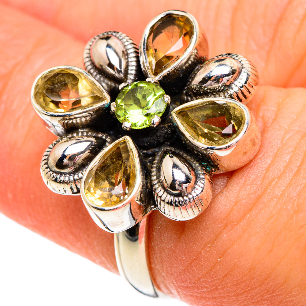 Citrine Rings handcrafted by Ana Silver Co - RING84196
