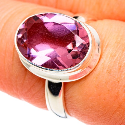 Color Change Alexandrite Rings handcrafted by Ana Silver Co - RING84203