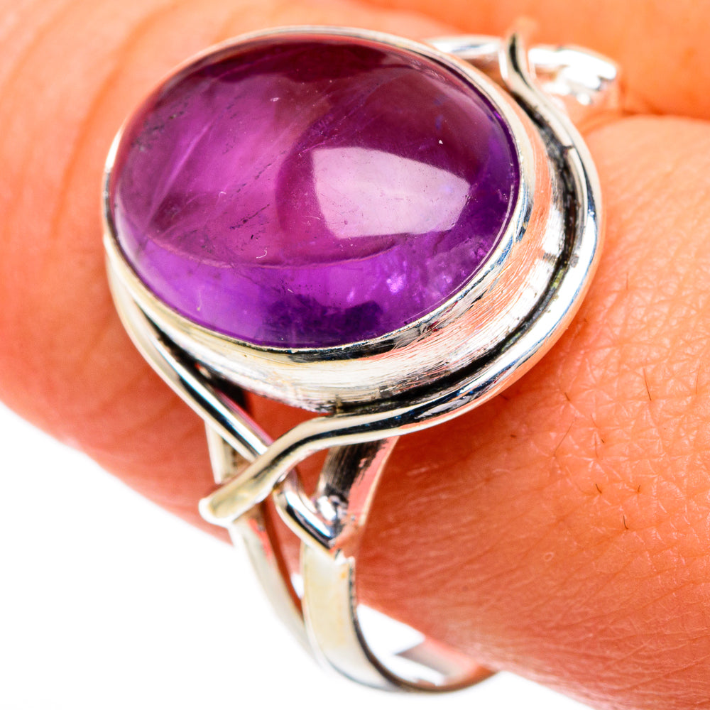 Amethyst Rings handcrafted by Ana Silver Co - RING84204