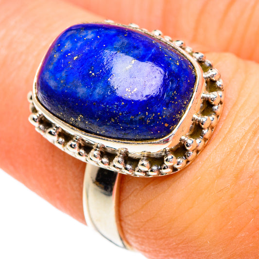 Lapis Lazuli Rings handcrafted by Ana Silver Co - RING84221