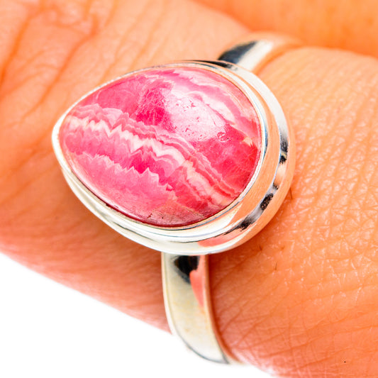 Rhodochrosite Rings handcrafted by Ana Silver Co - RING84241