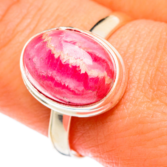 Rhodochrosite Rings handcrafted by Ana Silver Co - RING84243