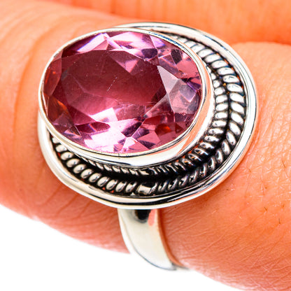 Color Change Alexandrite Rings handcrafted by Ana Silver Co - RING84245