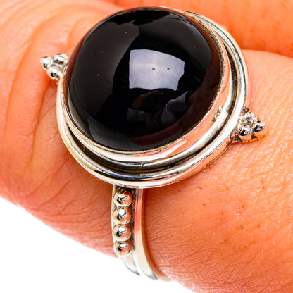Black Onyx Rings handcrafted by Ana Silver Co - RING84250