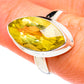 Lemon Quartz Rings handcrafted by Ana Silver Co - RING84260