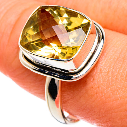 Citrine Rings handcrafted by Ana Silver Co - RING84261