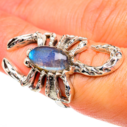Labradorite Rings handcrafted by Ana Silver Co - RING84265