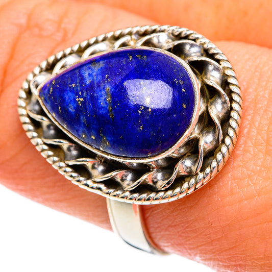 Lapis Lazuli Rings handcrafted by Ana Silver Co - RING84266
