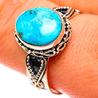 Chrysocolla Rings handcrafted by Ana Silver Co - RING84267