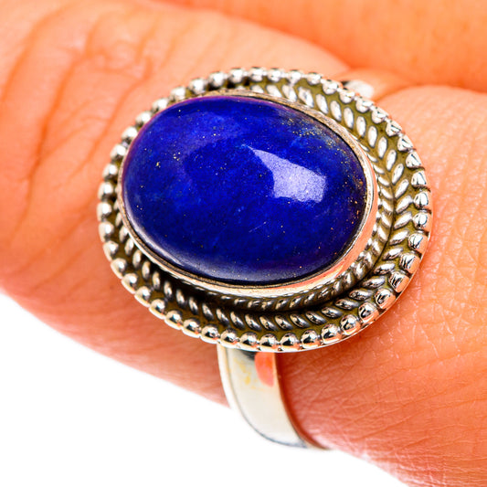 Lapis Lazuli Rings handcrafted by Ana Silver Co - RING84269