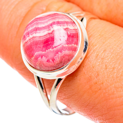 Rhodochrosite Rings handcrafted by Ana Silver Co - RING84288