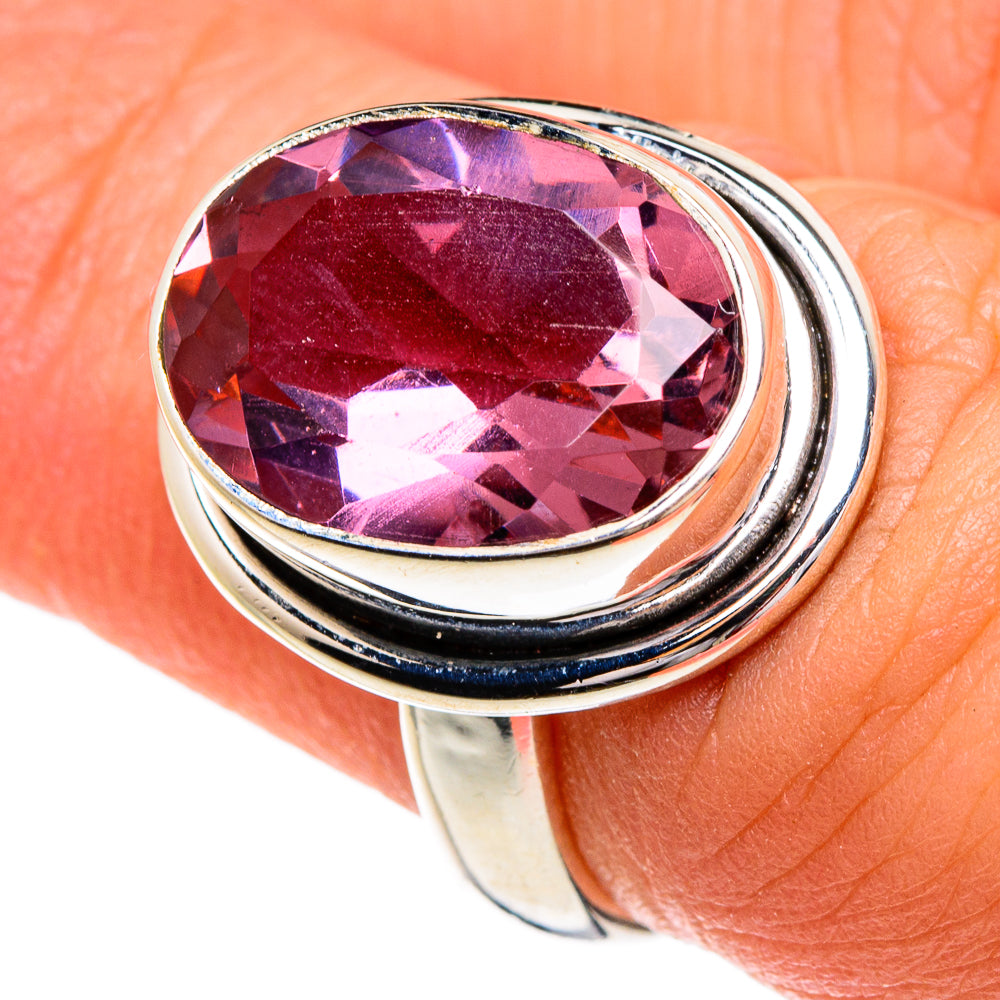Color Change Alexandrite Rings handcrafted by Ana Silver Co - RING84292
