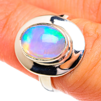 Ethiopian Opal Rings handcrafted by Ana Silver Co - RING84299
