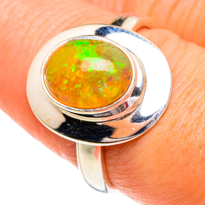 Ethiopian Opal Rings handcrafted by Ana Silver Co - RING84300
