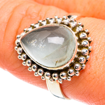 Aquamarine Rings handcrafted by Ana Silver Co - RING84306