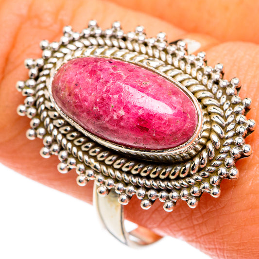 Thulite Rings handcrafted by Ana Silver Co - RING84325