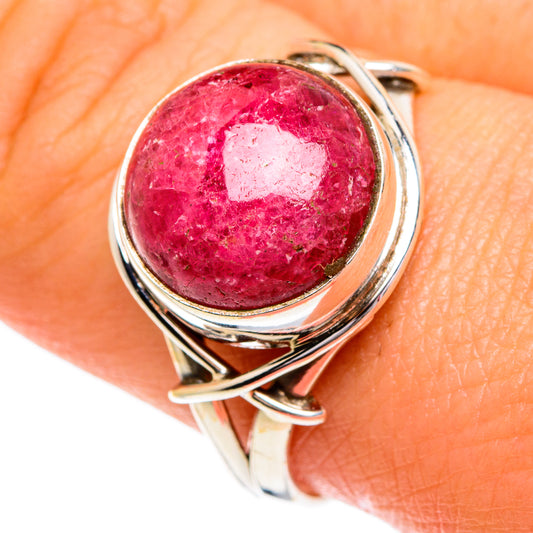 Thulite Rings handcrafted by Ana Silver Co - RING84328